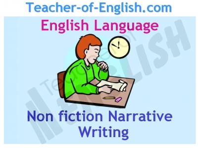 Non fiction Narrative Writing Teaching Resources
